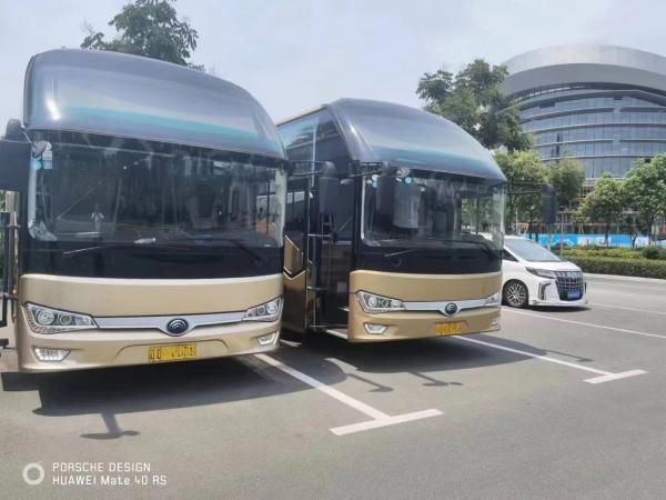 China 2018 Year 54 Seats Used Yutong Bus ZK6128 Coach Bus Diesel Engine Airbag Suspension supplier