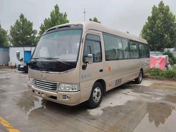 China 2020 Year 32 Seats Used Jiangling Coaster Bus , Used Mini Bus Coaster Bus With Business Seat For Business supplier