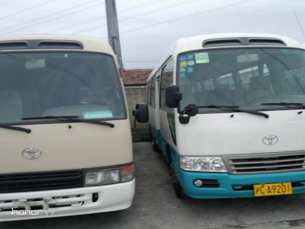 China 22 Seats Second Hand Toyota Coaster Bus , 2013 Year Toyota Coaster Used Japan supplier