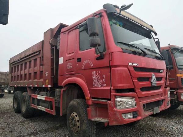 China 25 Tons Used Commercial Trucks , 6X4 371HP / 375HP Used Heavy Duty Dump Trucks supplier