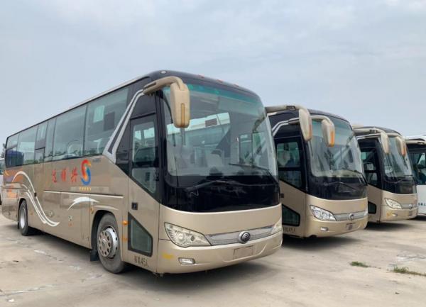 China 270hp Euro III Diesel Yutong Second Hand Tourist Bus 45 Seats 2013 Year supplier