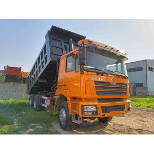 China 2nd Hand Truck Flat Roof Cabin 8.7 Meters Fast Gearbox 380hp 6×4 Used SHACMAN D’LONG F3000 Dump Truck supplier