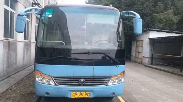 China 30 Seats Used Bus Coach , Yutong Diesel Used City Bus With Powerful Engine supplier