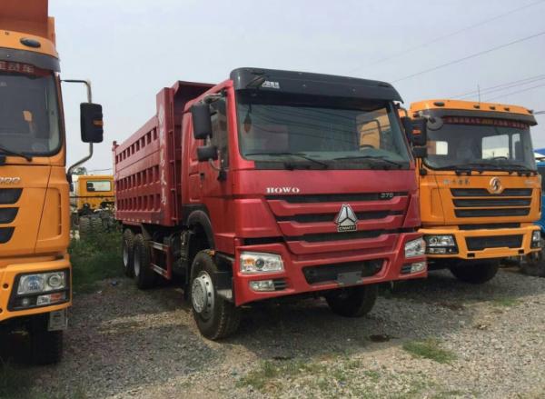 China 30 Ton Payload Capacity Used Dump Truck , HOWO Brand Used Tipper Trucks supplier