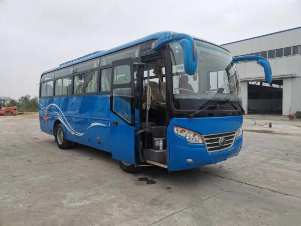 China 34 Passenger Mini Bus Front Engine Used Yutong Left Steering Tourist Coach ZK6842d supplier