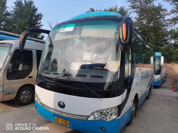 China 35 Seats Used Yutong Bus ZK6858 Mini RHD Steering Diesel Engines For Transport supplier
