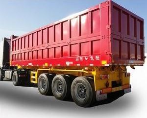 China 35 Ton Payload Used Semi Trucks , 3 Axles 2nd Hand Trailers Manual Operation supplier