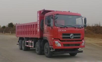 China 385HP Red Color Used Heavy Duty Trucks , Diesel Second Hand Dumper Truck supplier