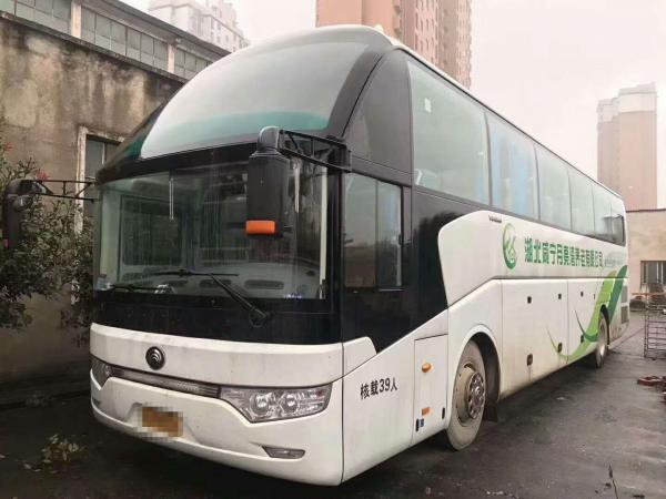 China 39 Seats Used YUTONG Buses 2013 Year Electronic Door With Toilet Safe Airbag supplier