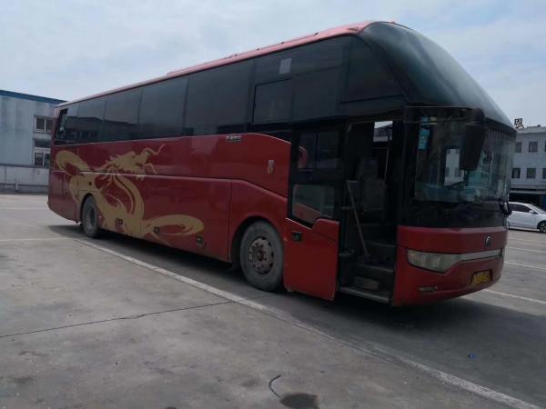 China 47 Seats Diesel Used Yutong Buses 12m Length With AC 100km/H Max Speed supplier
