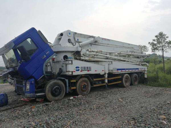 China 47M Refurbished Used Concrete Pump Truck 8*4 Drive Mode 2007 Year Made supplier