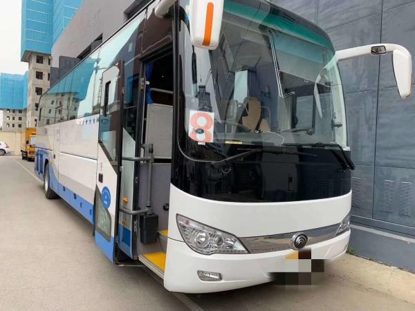 China 48 Seats 2018 Year Second Hand Used Diesel Bus / Super Great Diesel Lhd Coach Bus supplier