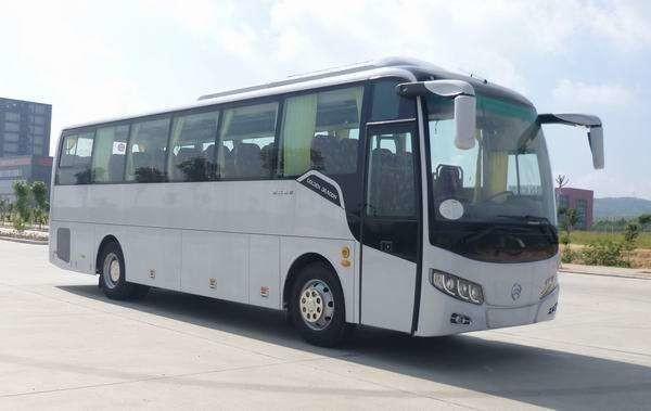 China 49 Seats Used Tour Bus 54000km Mileage Golden Dragon Brand 259 Kw Power supplier