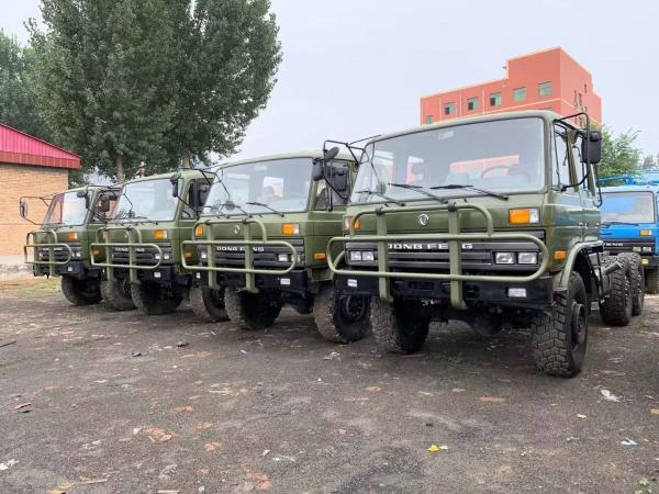 China 4×4 Off Road Truck Chassis Dongfeng 6×6 Desert Truck Camper Truck Military Vehicle Chassis supplier
