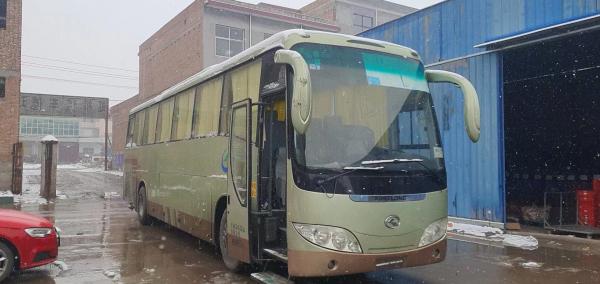 China 55 Seats Used Coach Bus Second Hand Kinglong XMQ6129 With Diesel Engine LHD Steering supplier