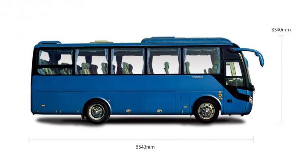 China 6 Tire Brand new yutong bus rear engine 35 Seats ZK6858 with disoucnt price in promotion supplier