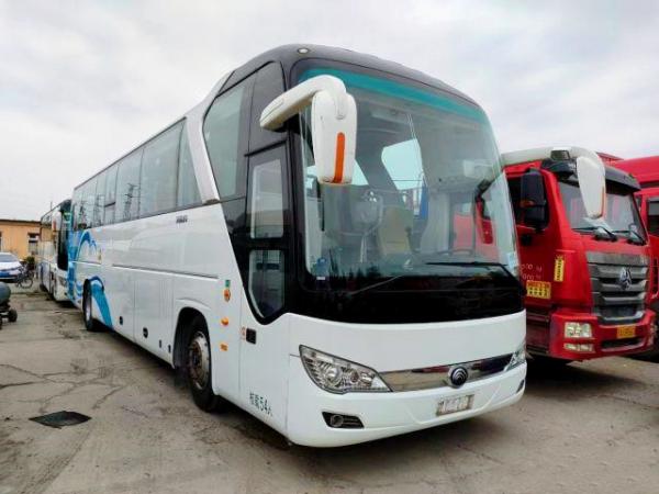 China Advertising Screen Door Lock ZK6122 Model Buses Interior Accessories Entertainment System Driver Console Remote Used Bus supplier