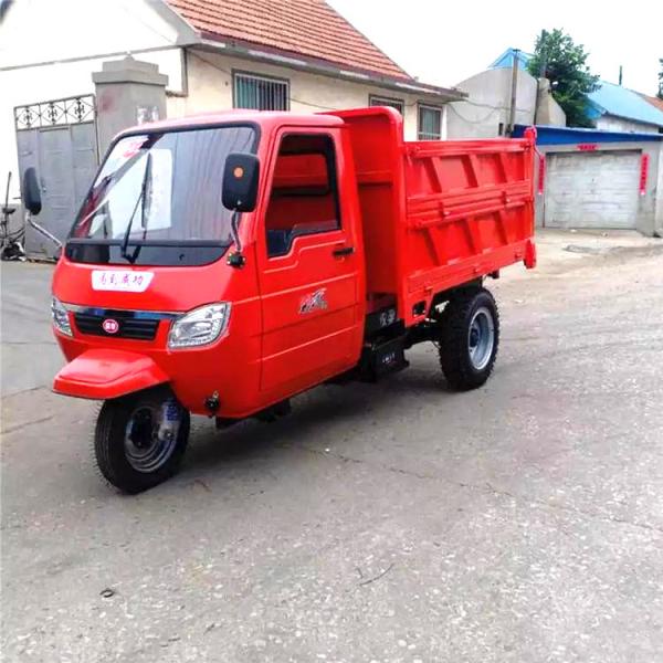 China Agricultural Semi Enclosed Mini Farm Diesel Tricycle supplier