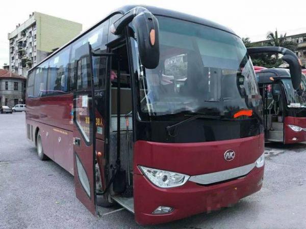 China Ankai Brand Used Tour Bus HFF6909 38 Seats Airbag Chassis Yuchai Engine Low Kilometer Used Passenger Bus for Africa supplier