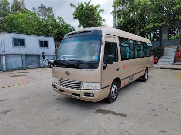 China Ankai Coaster 30 Seater Bus HFF6701 Used Mini Bus Long Distance Transport supplier
