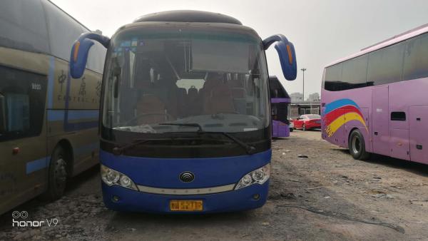 China Blue Luxury Seats Used Yutong Buses 39 Seaters 2010 Year Diesel Yuchai Engine supplier