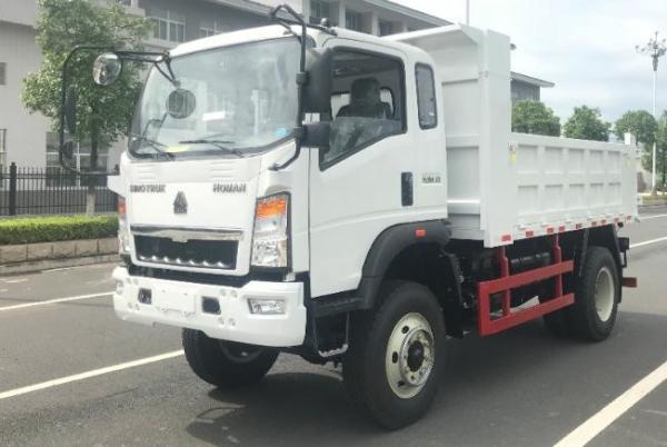 China Brand New Dump Truck Sinotruk HOMAN Light Dump Truck 116HP Truck supplier