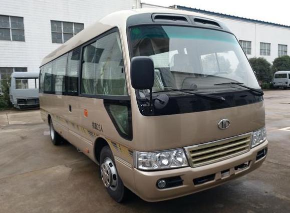 China Brand New Mudan 23 Seats Used Coaster Bus Manual Gear Diesel Engine With AC Right Hand Drive supplier
