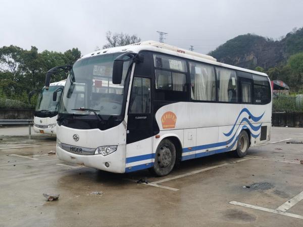 China Bus 35 Passengers Higer Used Buses In China KLQ6856 Yuchai Diesel Bus supplier