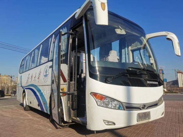 China Bus Coach SECOND Hand Bus XMQ6859 Yuchai 220kw Passenger Buses KingLong supplier