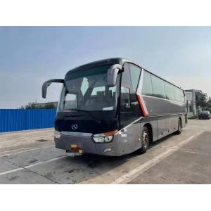 China Coach Second Hand 54 Seats 12 Meters Smooth Shape Used King Long Bus XMQ6129 Double Doors supplier