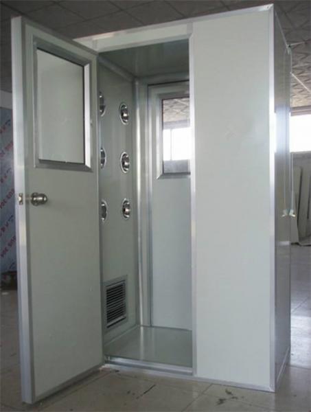 China Cold Rolled SUS304 Interlock 1.6Kw Air Shower Room supplier