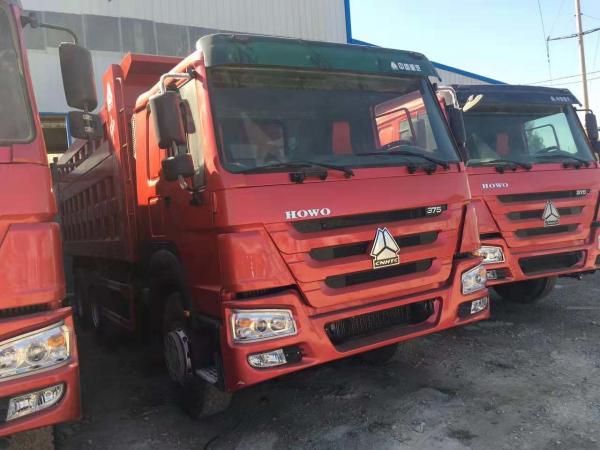 China Constructions Used Heavy Duty Trucks , Used Truck Dump 6×4 LHD / RHD Model supplier