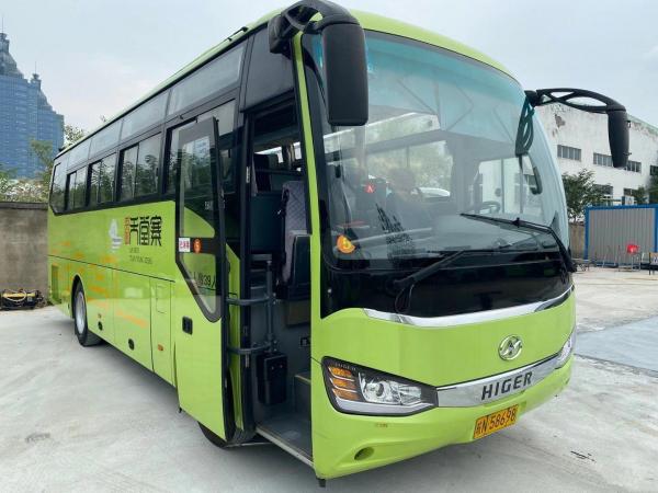 China Current 2015 Year Higer Coach Bus 39 Seats Diesel Engine 162kw No Accident supplier