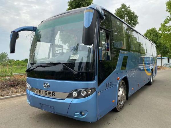 China Current New Arrival Used Higer KLQ6115 Coach Bus 51 Seats Diesel Engine Used Bus Half Yuchai Run Good supplier