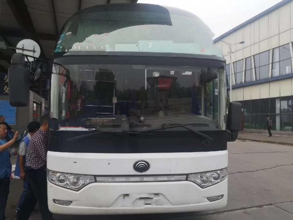 China Diesel Used Coach Bus Strong Frame 25-57 Seats With AC , Toilet supplier