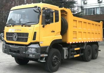China Dongfeng Used Dump Truck 5600X2300X1200 Dimensions 280L Fuel Tank Capacity supplier