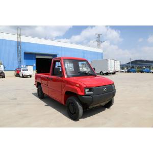 China Electric Pickup Truck 2 Seats L7e For Europe LHD/RHD Red Pickup Rear Wheel Drive supplier
