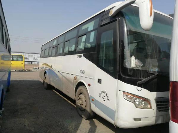 China Euro 4 Coach Used Yutong Bus 45seats Second Hand Passenger Bus Yuchai Engine supplier