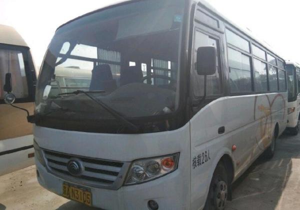 China Euro IV Diesel Engine Used Yutong Buses 26 Seats LHD / RHD 2013 Year supplier