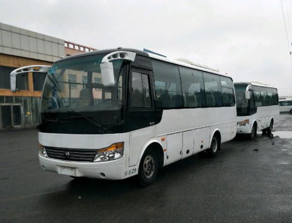 China Front Diesel Engine Used Yutong Buses Zk6752 Mini Bus 29 Seats supplier