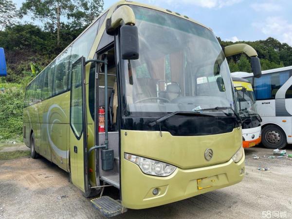 China Golden Dragon Used Coach Bus 47 Seats Hino J08E Engine Steel Chassis Euro III Single Doors supplier