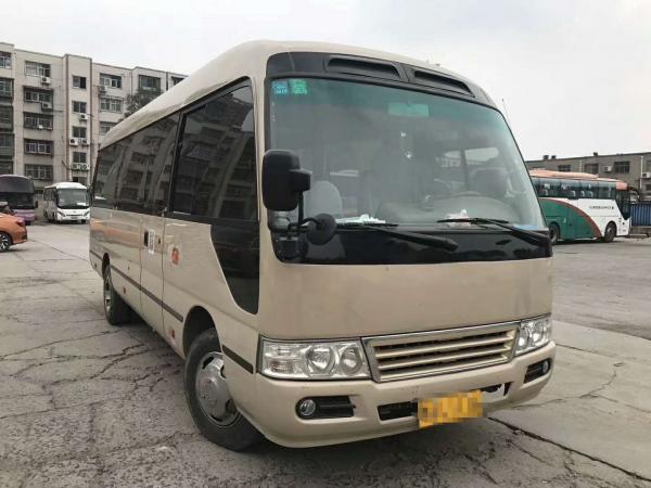 China Golden Dragon Used Coaster Bus 2014 Year Gasoline Great Performance With 23 Seat supplier