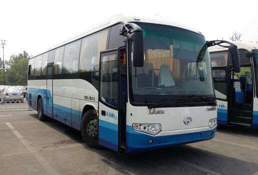 China Great Performance Second Hand Tour Bus Higer Brand With 49 Seats Fast 6 Gears supplier