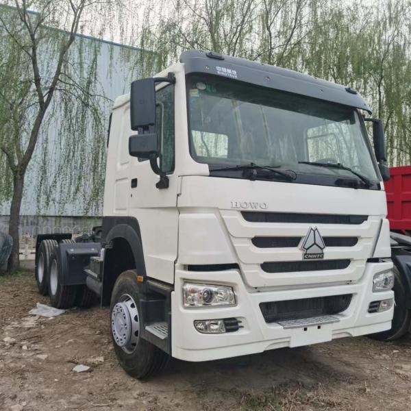 China Heavy Duty 10 Wheels Second Hand Sinotruck Howo Used Tractor Truck With Weichai Engine supplier