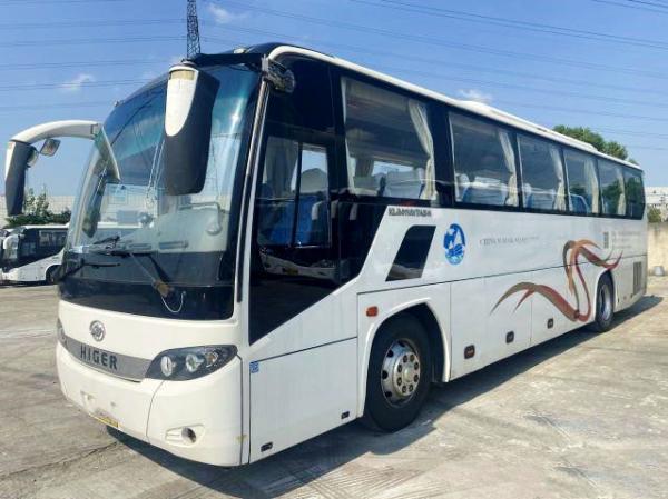 China Higer Bus Double Doors Used 47 Seats Yutong Coach Buses RHD Airbag Chassis Used Higer Coach Buses LHD KLQ6115 supplier