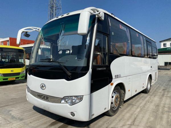 China Higer Used Coaster Bus LHD Second Hand CCC Diesel Coach Bus supplier