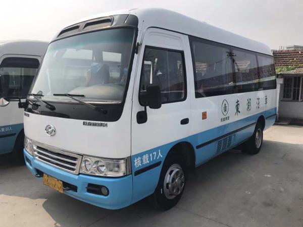 China Higer Used Mini Bus 17 Seats GB17691-2005 Emission Standard ISO Certificated supplier