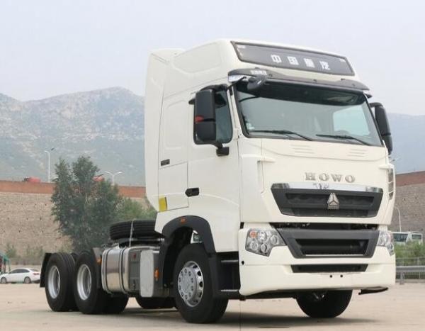 China HOWO T7H Used Heavy Duty Trucks 6×4 Drive With A / C 397kW Engine Power supplier