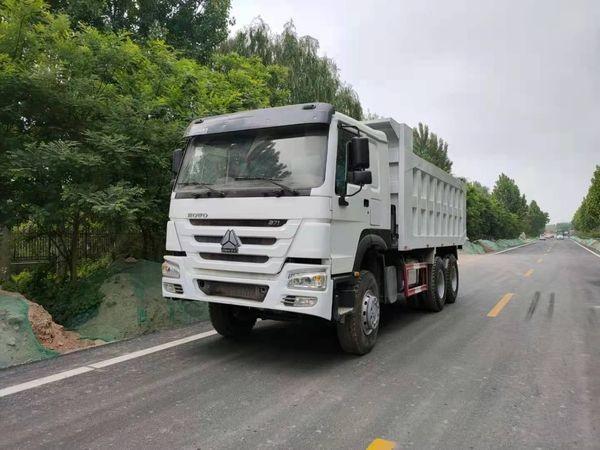 China HOWO Tipper Truck Used Dump Truck EURO 5 Heavy Duty Truck Column Plate supplier