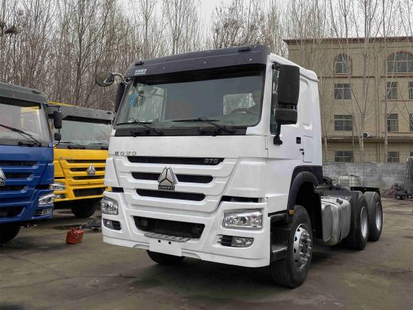 China HOWO Used Tractor Truck 6*4 Left Hand Drive 375 / 371hp 2019-2020 supplier